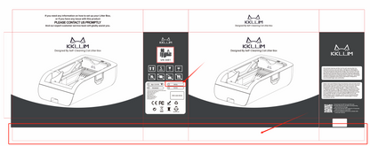 Smart Cat Litter Box With Wide Opening and Machine Sensor - White