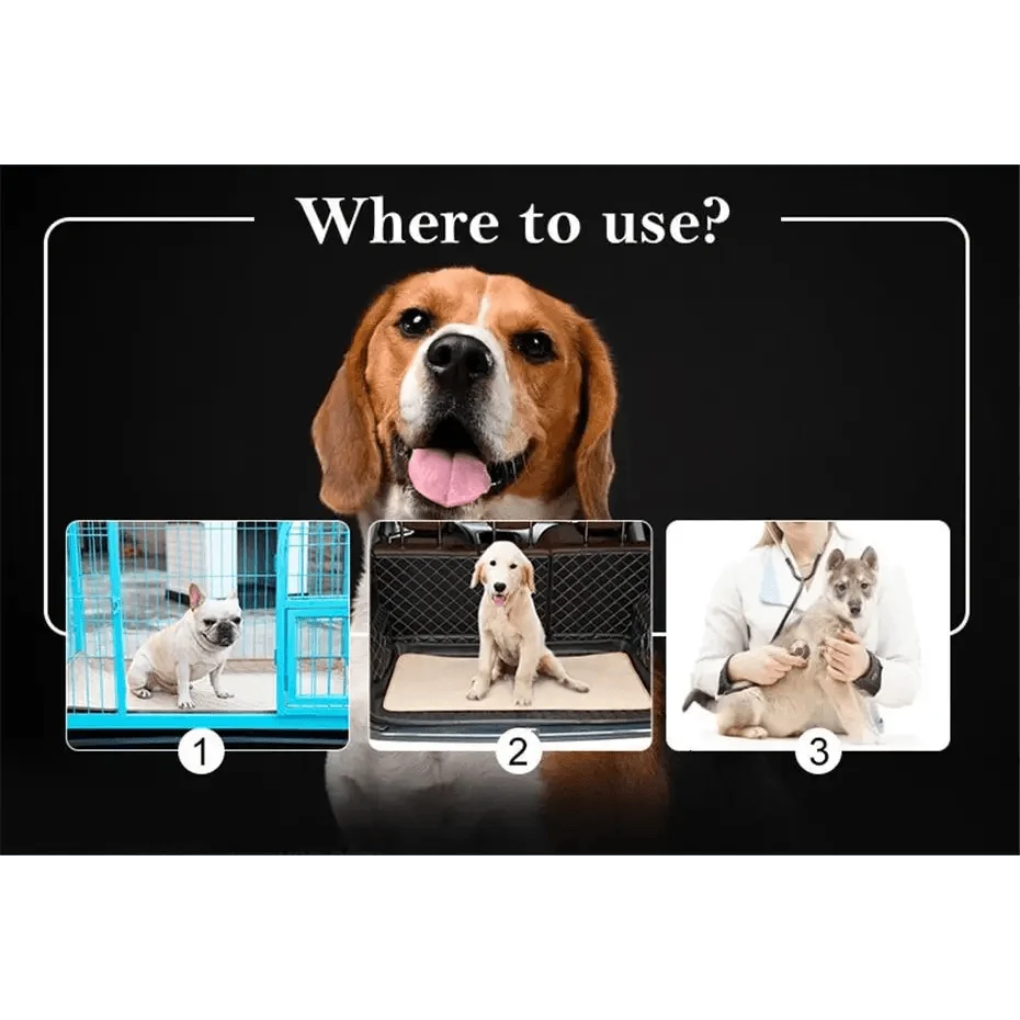 Reuseable Dog Pee Pads Dog Diapers Puppy Waterproof Mat For Pets - Washable Training Pads for Dogs Cats Rabbit